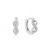 Hoop Diamond Earrings