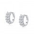 Hoop Diamond Earrings