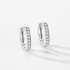 Hoop Diamond Earrings