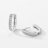 Hoop Diamond Earrings