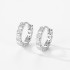 Hoop Diamond Earrings