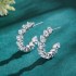 Hoop Diamond Earrings