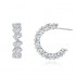 Hoop Diamond Earrings