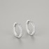 Hoop Diamond Earrings