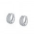 Hoop Diamond Earrings