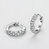 Hoop Diamond Earrings