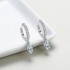 Hoop Diamond Earrings