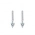 Hoop Diamond Earrings