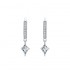 Hoop Diamond Earrings