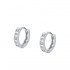 Hoop Diamond Earrings