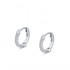 Hoop Diamond Earrings