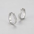 Hoop Diamond Earrings