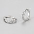 Hoop Diamond Earrings