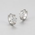 Hoop Diamond Earrings