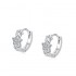 Hoop Diamond Earrings