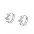 Hoop Diamond Earrings