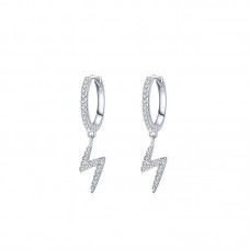 Hoop Diamond Earrings