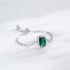 Created Green Sapphire Ring