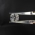 Original GRA Moissanite Accsher Cut 8x8x5.06mm