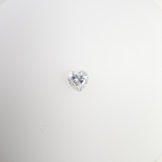 Original GRA Moissanite Heart Cut 3.5x3.5x2.38mm