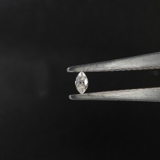 Original GRA Moissanite Marquise Cut 2x3.5x1.36mm