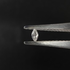 Original GRA Moissanite Marquise Cut 1.8x3.6x1.39mm