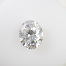 Original GRA Moissanite Oval Cut 10x12x7.03mm