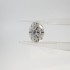 Original GRA Moissanite Oval Cut 5x7x3.93mm