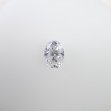 Original GRA Moissanite Oval Cut 5x7x3.93mm