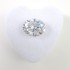 Original GRA Moissanite Oval Cut 7x9x5.20mm