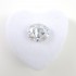 Original GRA Moissanite Oval Cut 7x8x4.88mm