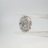 Original GRA Moissanite Oval Cut 6x8x4.72mm