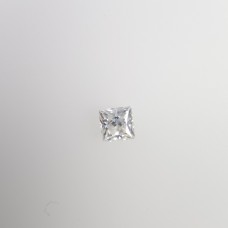 Original GRA Moissanite Princess Cut 3x3x2.42mm