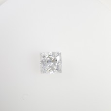 Original GRA Moissanite Princess Cut 5x5x3.46mm