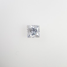 Original GRA Moissanite Princess Cut 4.5x4.5x3.33mm