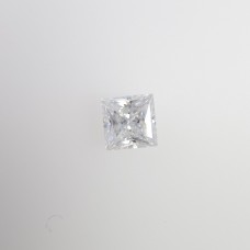 Original GRA Moissanite Princess Cut 4x4x2.59mm