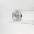 Original GRA Moissanite Radiant Cut 7x8x4.71mm