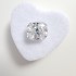 Original GRA Moissanite Radiant Cut 7x8x4.71mm