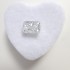 Original GRA Moissanite Radiant Cut 4.5x7x3.72mm