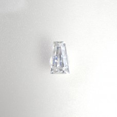 Original GRA Moissanite Tapered Baguette Cut 2x3.6x6x2.60mm