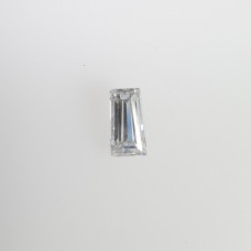 Original GRA Moissanite Tapered Baguette Cut 2x2.5x5x1.98mm