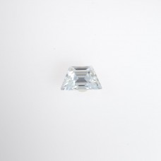 Original GRA Moissanite Tapered Baguette Cut 3x5x3x2.26mm