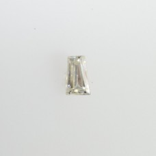 Original GRA Moissanite Tapered Baguette Cut 1.7x2.2x3.5x1.52mm