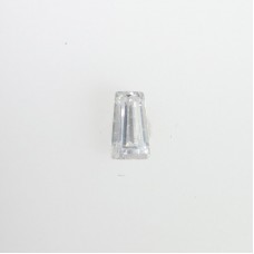 Original GRA Moissanite Tapered Baguette Cut 1.5x2x3.5x1.54mm