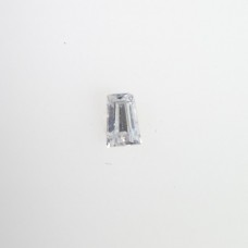 Original GRA Moissanite Tapered Baguette Cut 1.5x2x3x1.54mm