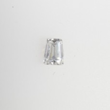 Original GRA Moissanite Tapered Baguette Cut 1.5x2x2.5x1.39mm