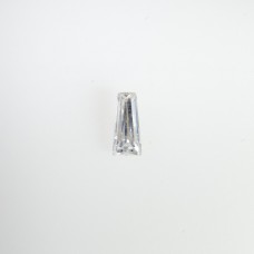 Original GRA Moissanite Tapered Baguette Cut 1.5x2.5x5x2.01mm