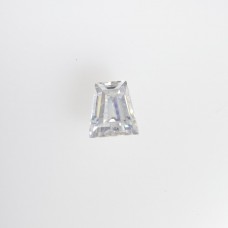 Original GRA Moissanite Tapered Baguette Cut 3x4.5x5x2.90mm