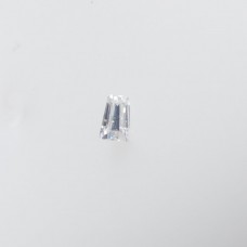 Original GRA Moissanite Tapered Baguette Cut 1.2x1.5x2.2x1.17mm