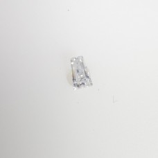 Original GRA Moissanite Tapered Baguette Cut 1x1.7x2.8x1.39mm